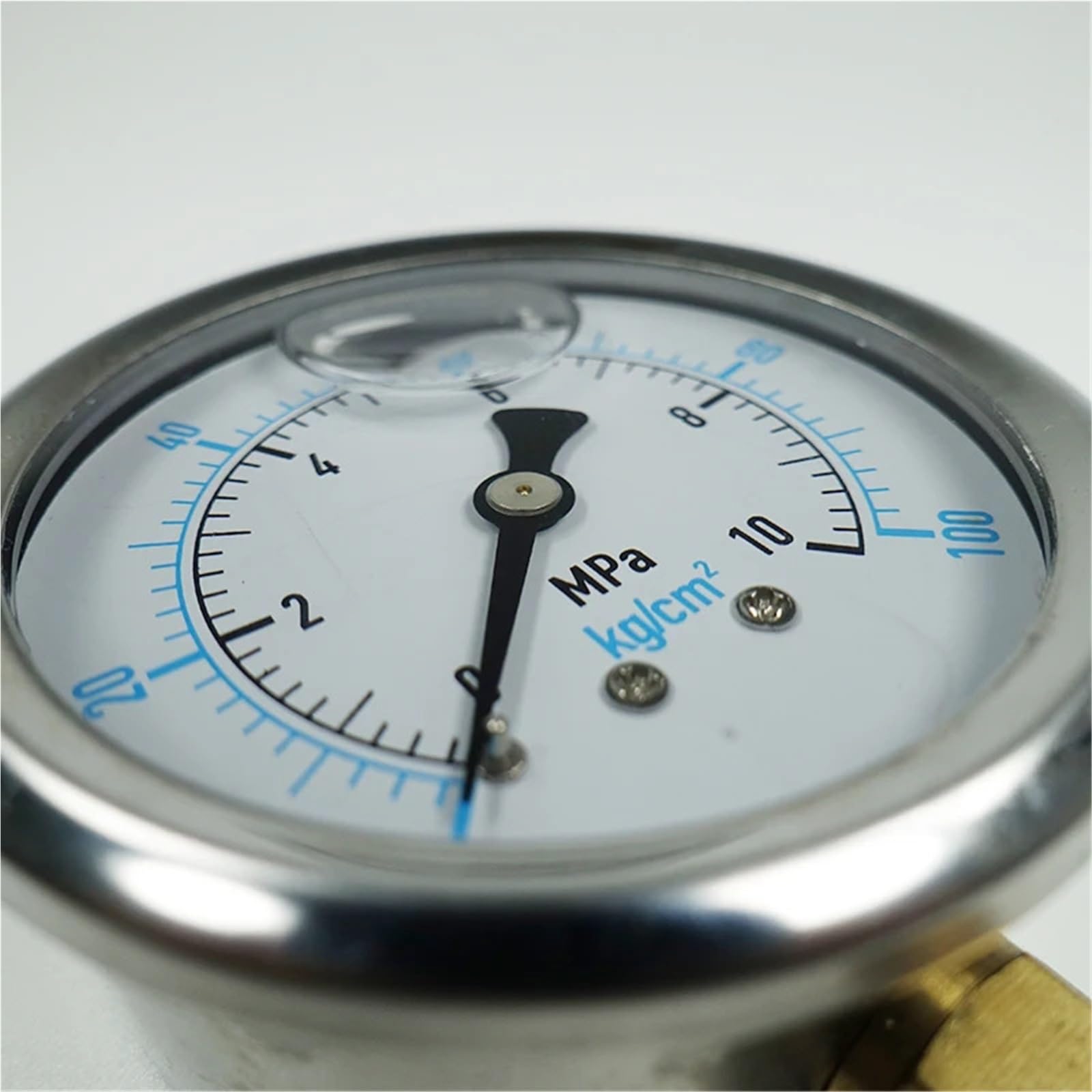 El manómetro diésel con rango de 0~40 Mpa y tamaño de 60 mm | Radial Install Anti-vibration Liquid Pressure Gauge
