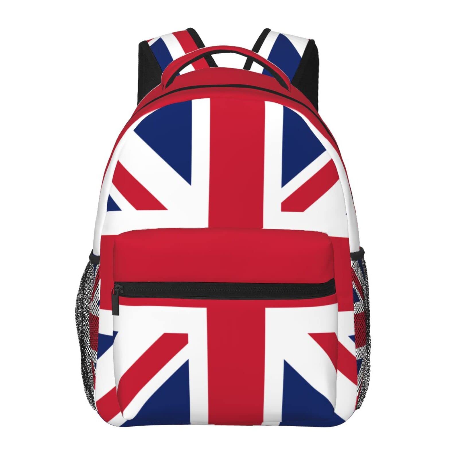 ATOurDealss Union Jack Backpack British Flag Backpack Travel Hiking Camping Daypack for Women Men