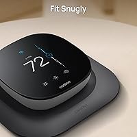 Vista 4 de CaseBot Placa de pared para termostato inteligente Ecobee 2022 Premium y termostato inteligente Ecobee 2022 Enhanced, kit de montaje de soporte