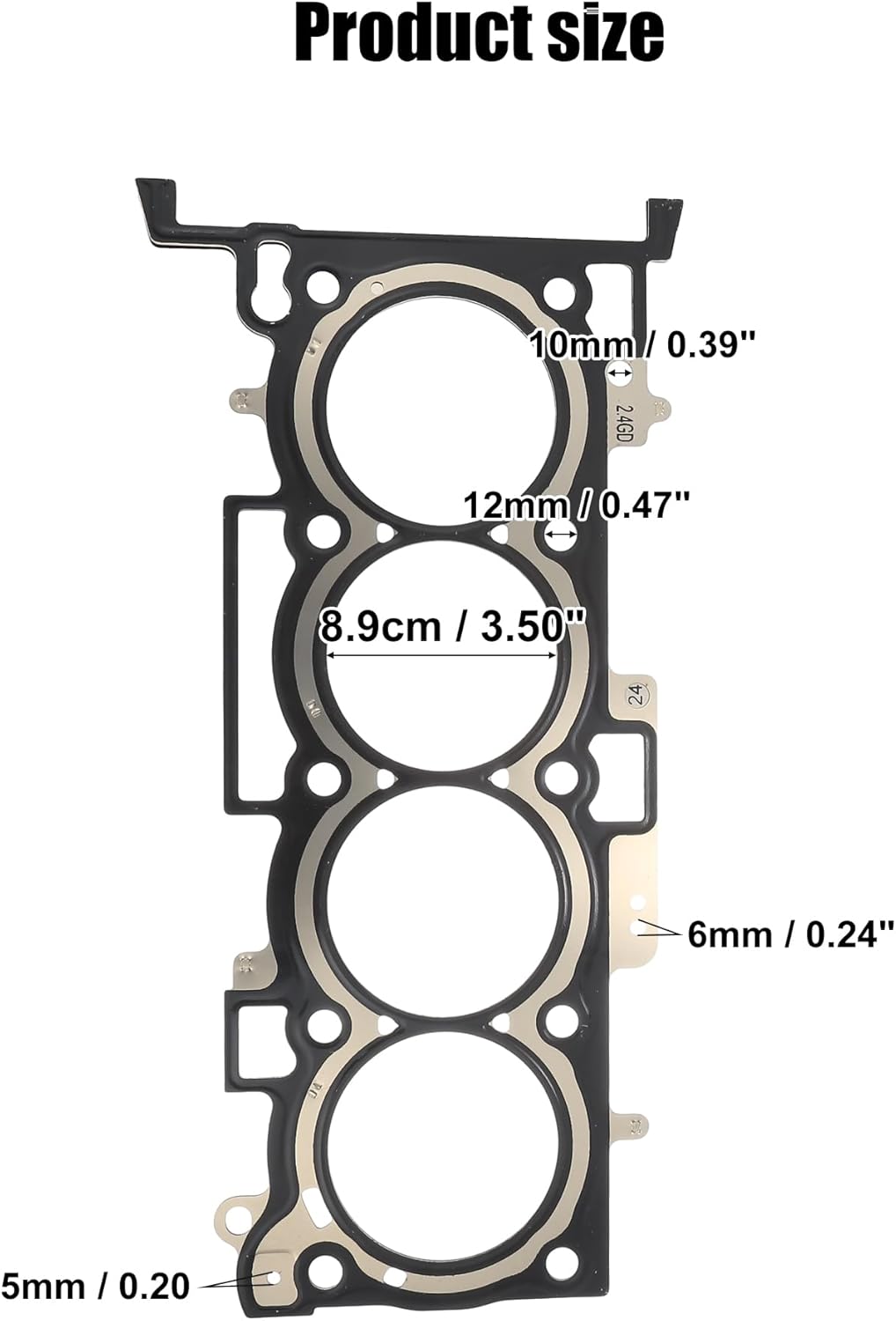 uxcell Cylinder Head Gasket No.22311-2G700 for Hyundai Santa Fe 2013-2016 for Hyundai Sonata 2011-2014
