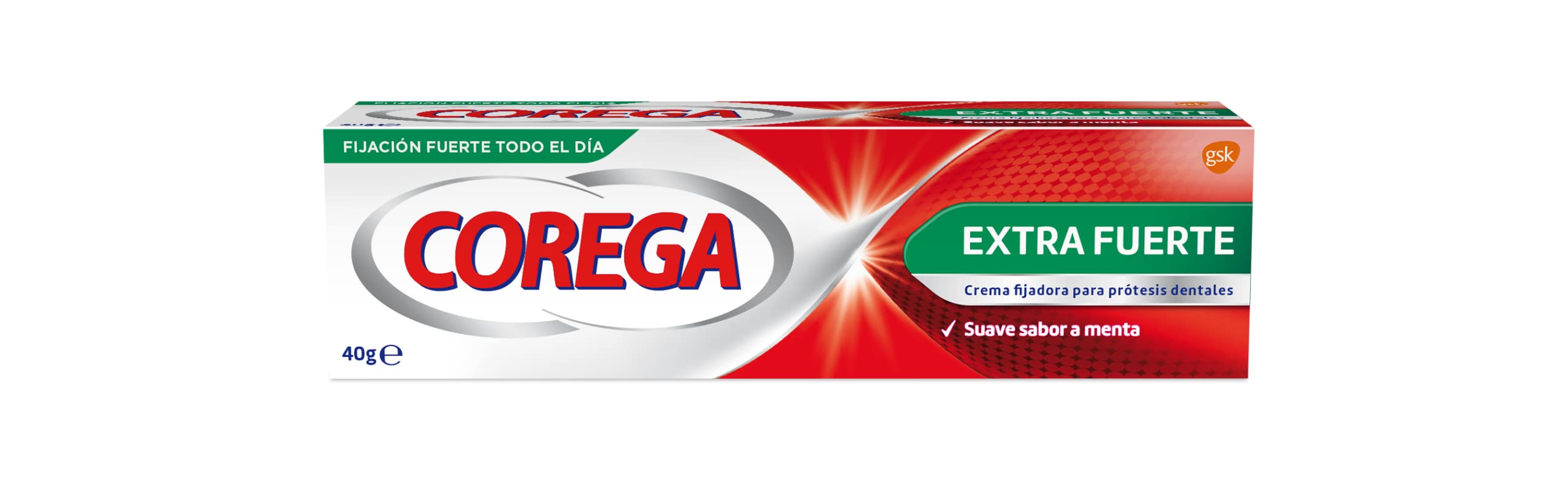 Corega Extra Fte Crema Adh 40Ml