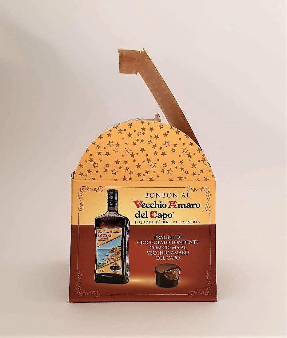 2 Conf. Praline Bon Bon Vecchio Amaro del Capo - Bauletto singolo 250G