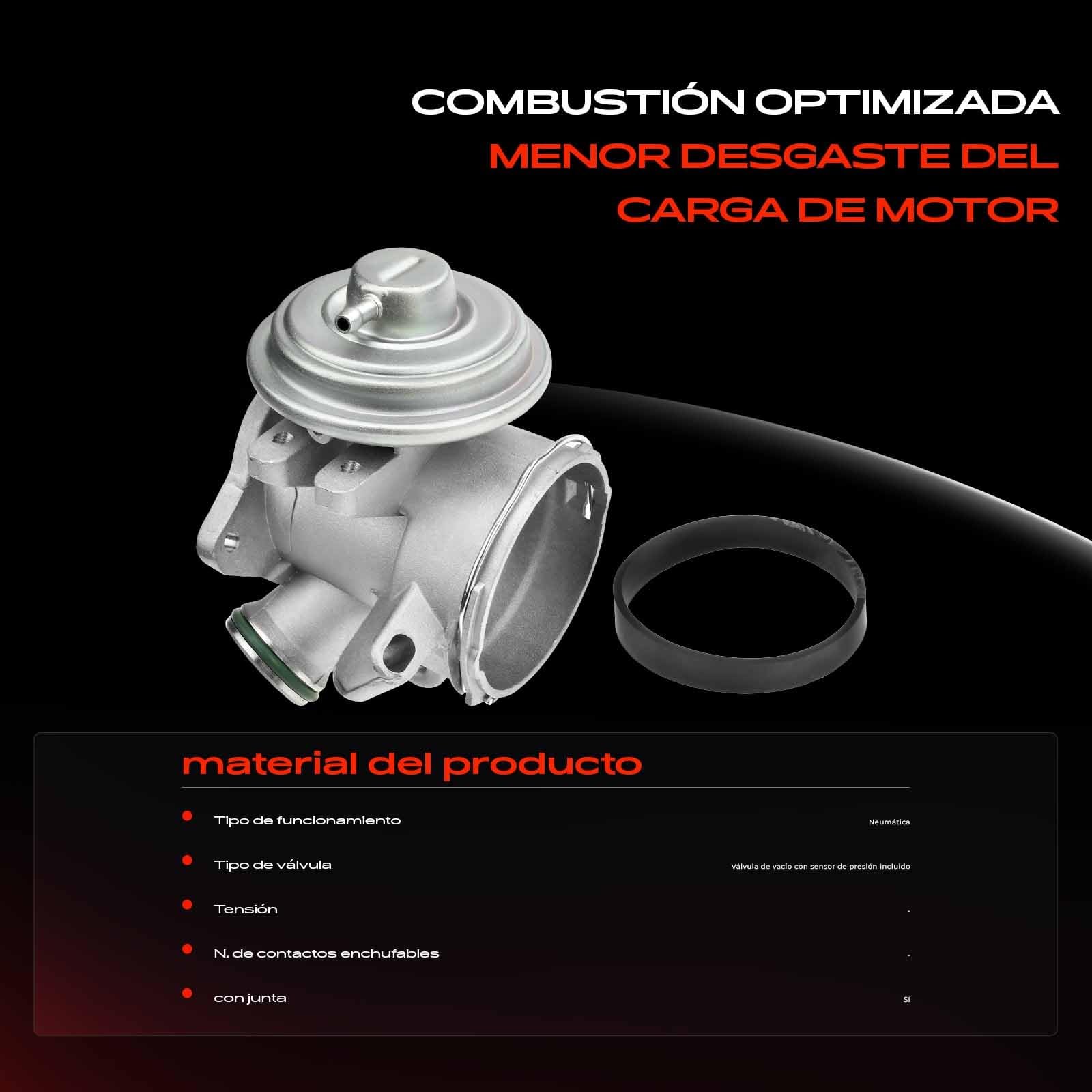 Frankberg Válvula EGR Diesel Compatible con Clase E W210 2.2L Clase E PlataForma/Chasis VF210 2.7L Clase C T-Model S203 2.7L Clase E T-Model S210 2.7L Clase C T-Model S203 2.2L Replace# A6110900754