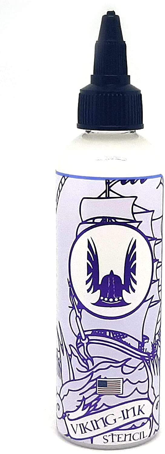 Stencil Viking-Ink (30ml) tranfer para tatuaje , pegar plantillas , tranferir diseños
