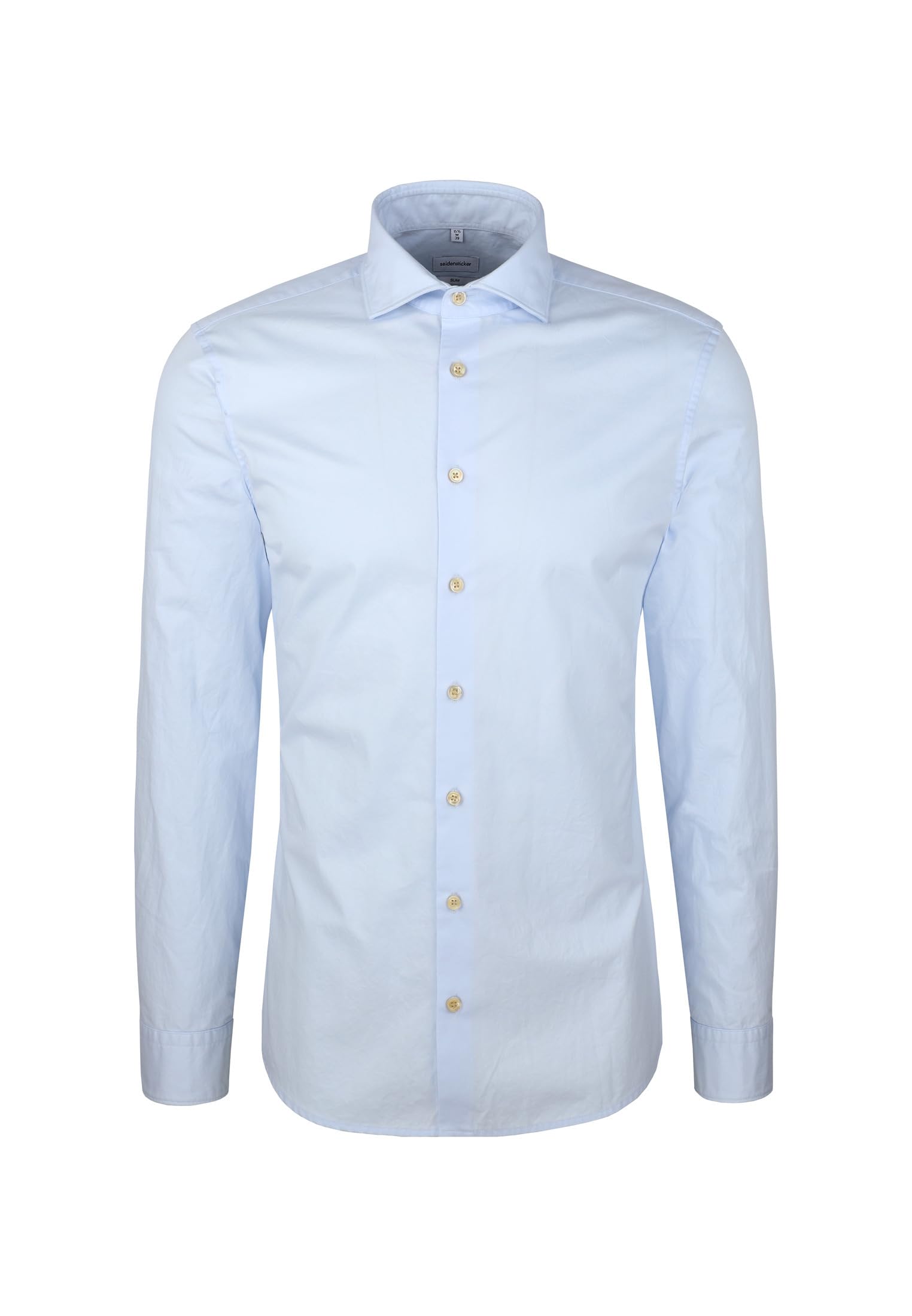 Seidensticker Herren Slim Fit Langarm Casual Hemd