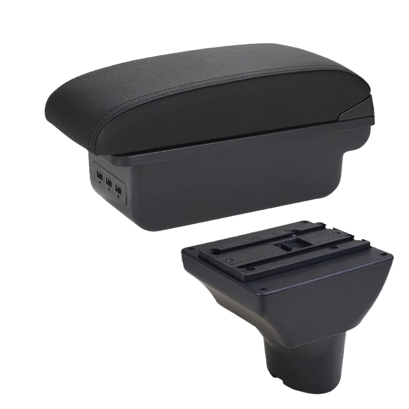 Baiqimv Armrest Box For Hyundai I20 Storage Box Car Accessories Interior Parts Parts Center Console Storage Box(B2 3USB)