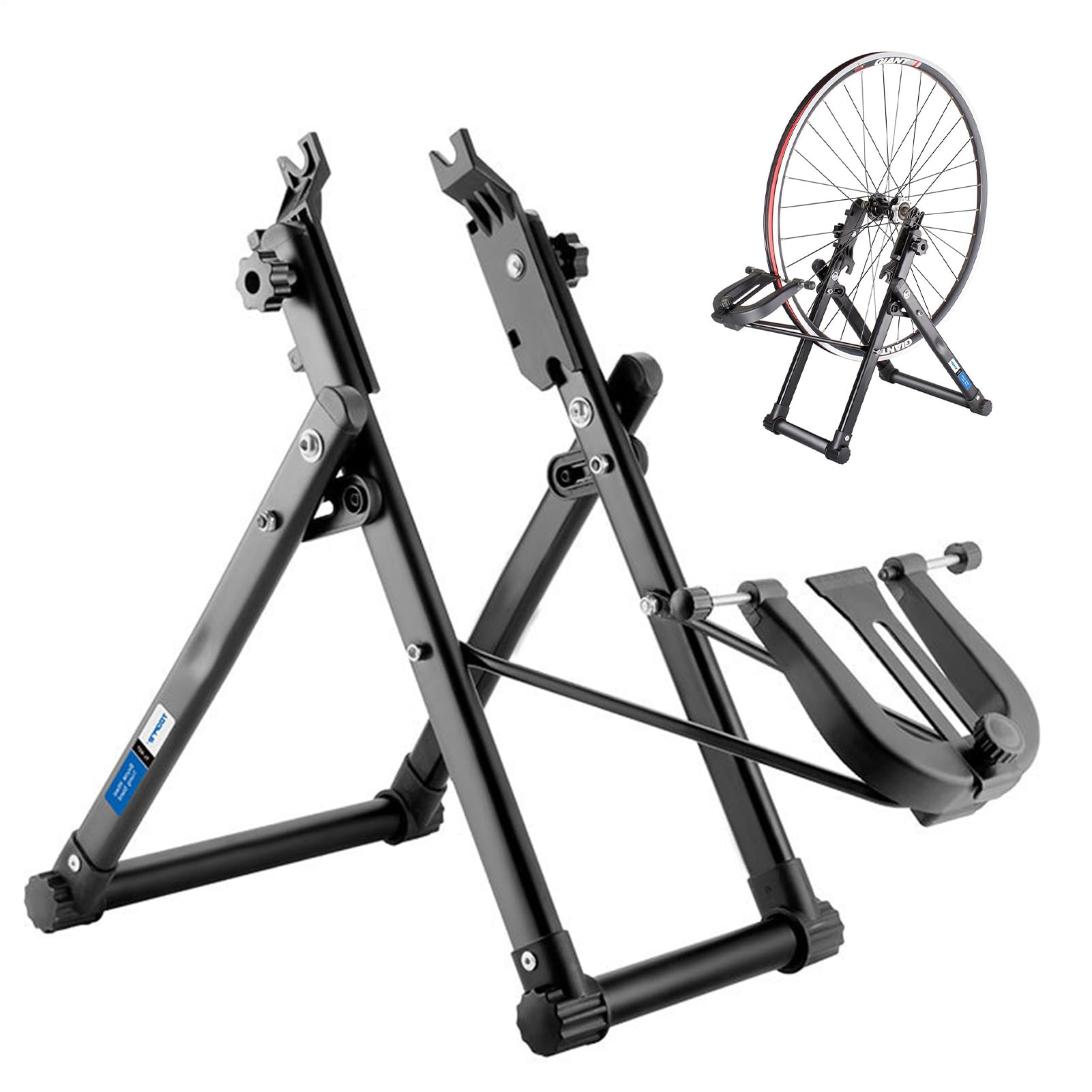 Fahrrad Zentrierständer - Laufrad Ständer, Klappbarer Radhalter | Professioneller Reifenzentrierer, Fahrrad Laufrad Werkzeug, Zentrierständer Für 29 Zoll, Robust Präzise Für Alle Fahrradtypen