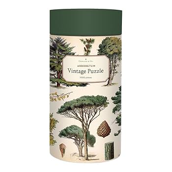 カヴァリーニ　ジグソーパズル　植物 Amazon.com: Cavallini Papers & Co. Botanic Garden 1,000