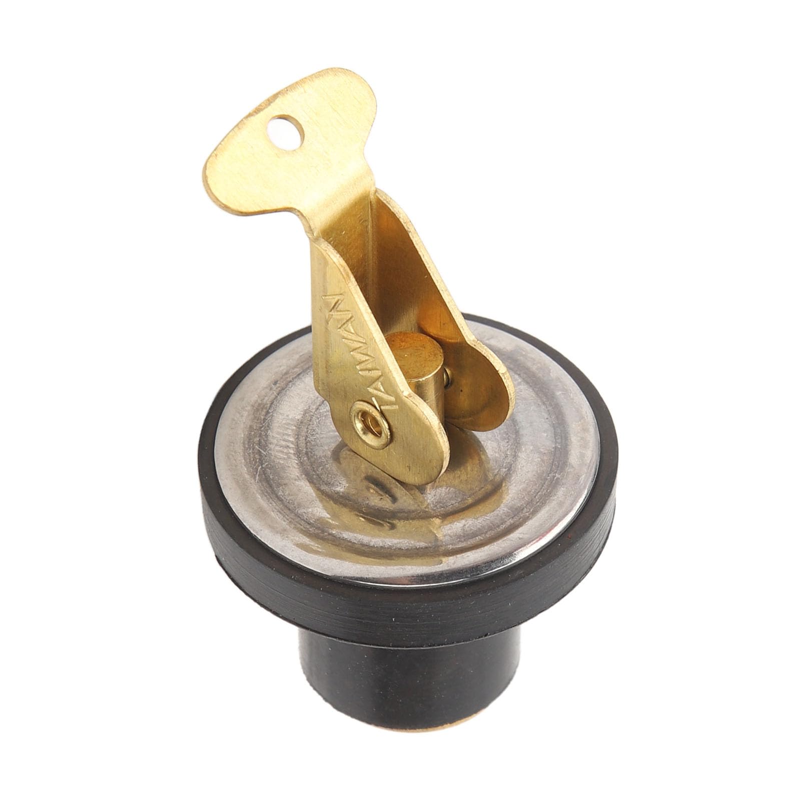 ZIZEV Brass Drain Plug, Easy Use Rustproof Rugged Anti Aging Compression Drain Plug for Marine (5/8 Inch/Diameter: 15.7 mm)