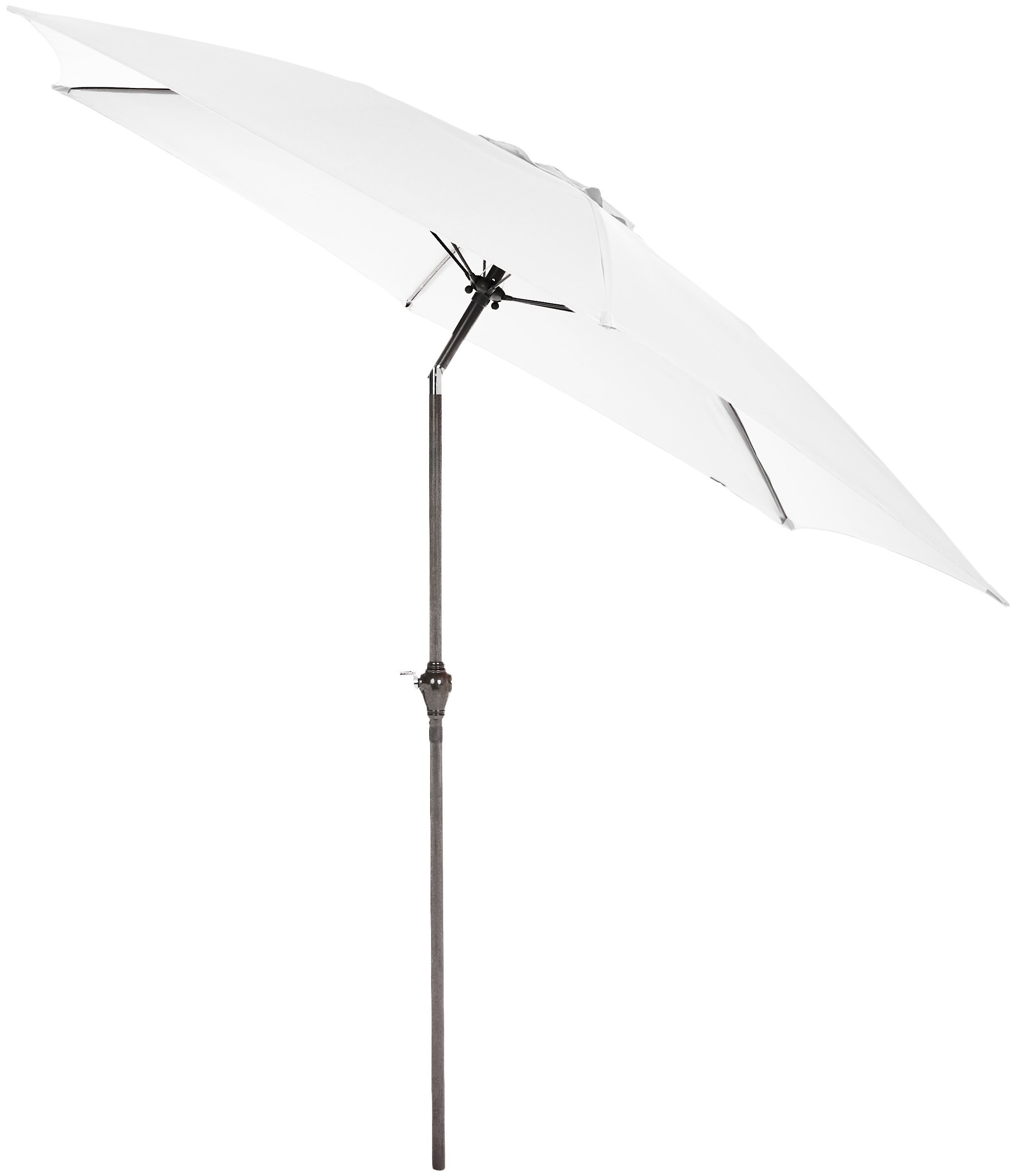 Amazon Com Amazonbasics Jc011 White Patio Umbrella 9 Foot Garden Outdoor