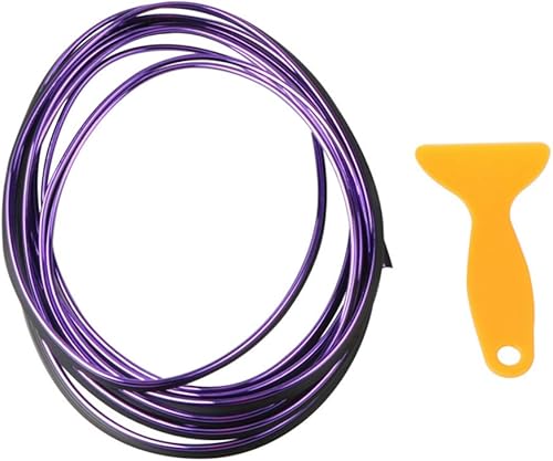 ZYTC Tira de moldeo interior de automóvil de 16 pies, 3D, bricolaje, motor de automóvil, decoración exterior, moldura de línea, decoración de línea,