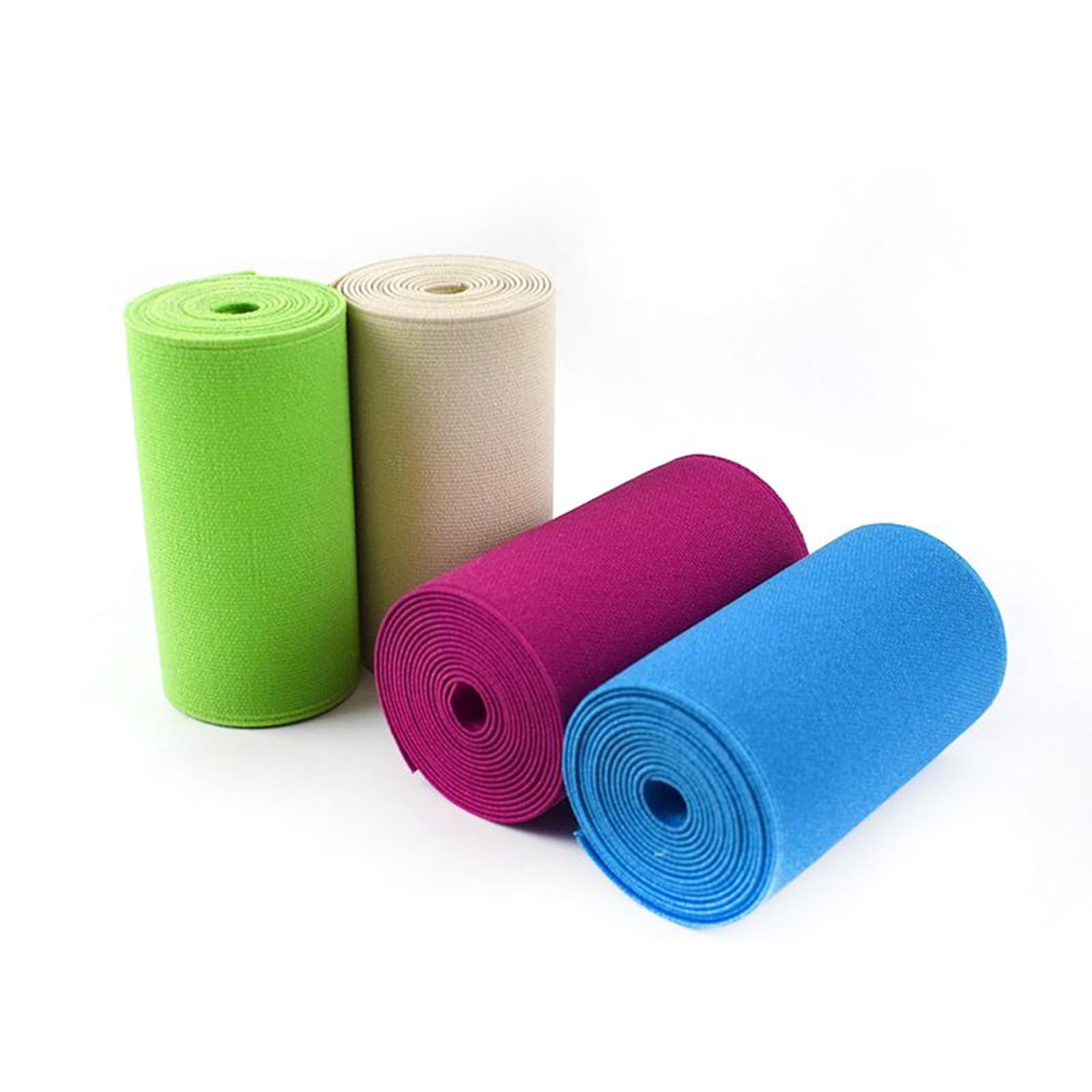 2 Metri 10cm di Larghezza Fascia Elastica Colore Elastico Largo Abbigliamento Elastici Tessitura Accessori per Cucire Fai da Te, Blu Navy, 10cm