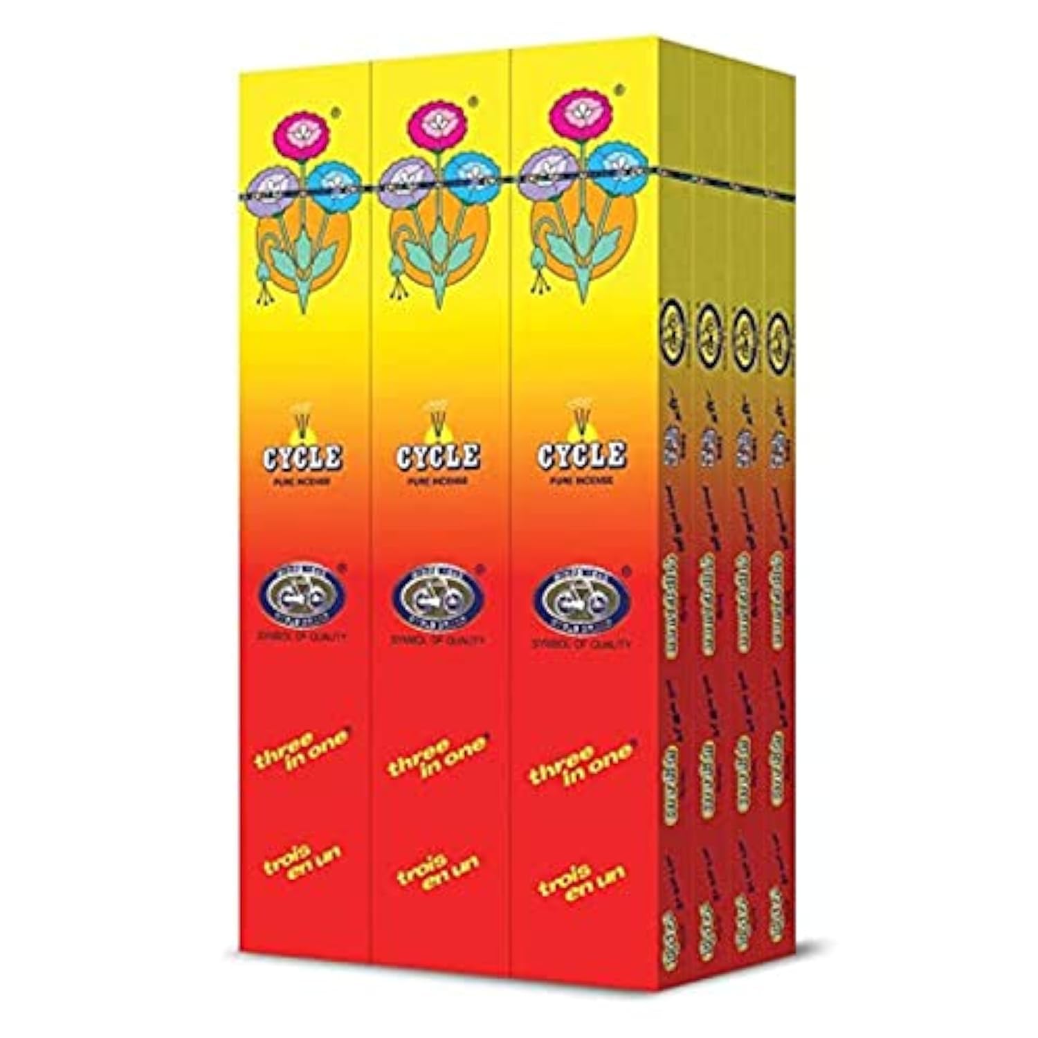Incense Sticks 3 in 1 - Pack of 12