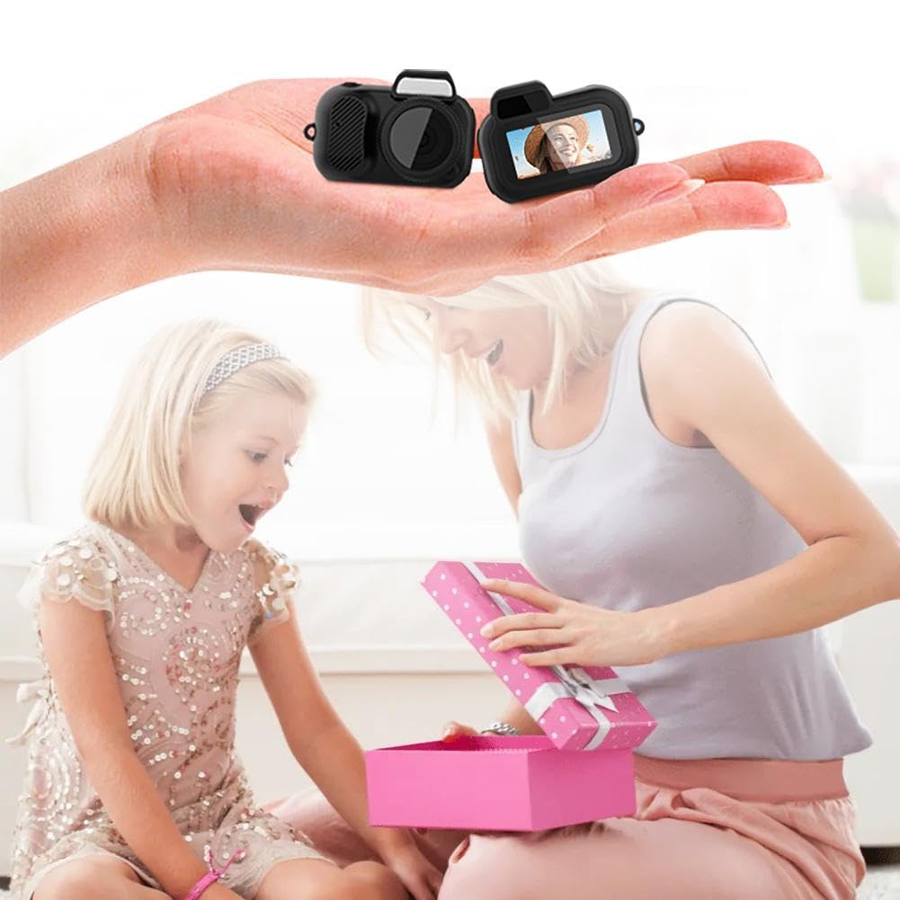 Mini Fotocamera Portachiavi 1080P HD Con Batteria 100 Minuti – Per Studenti E Bambini