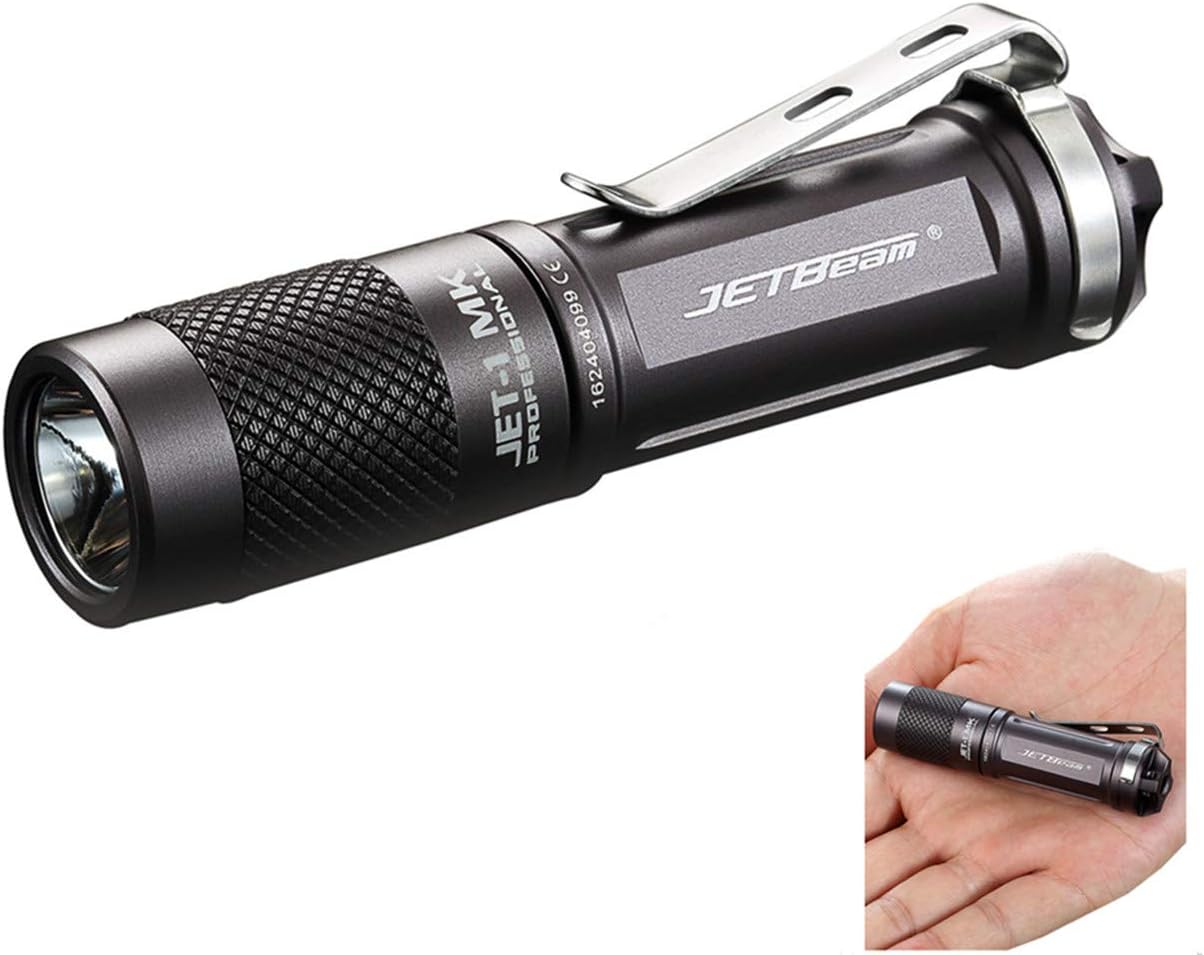 JETBeam Jet-1 MK Max. 480 Lumens 4 Modes Anti-Reflective Mini EDC Flashlight