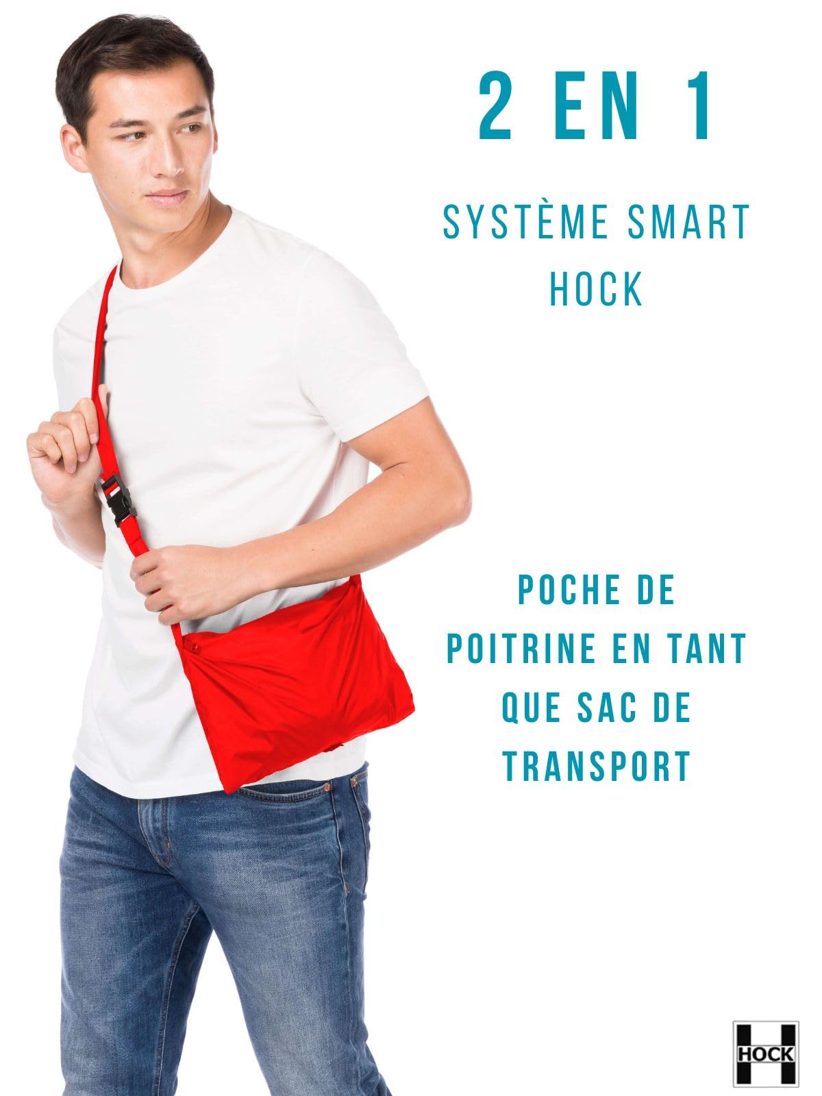 Hock Super Praktiko Poncho à vélo, 30% réduit, Résistant à l'eau, Unisex, Adulte, Cyclisme, Poncho, One Size