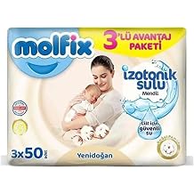 Molfix Newborn Isotonic Juicy Wet Towel 150 Leaves
