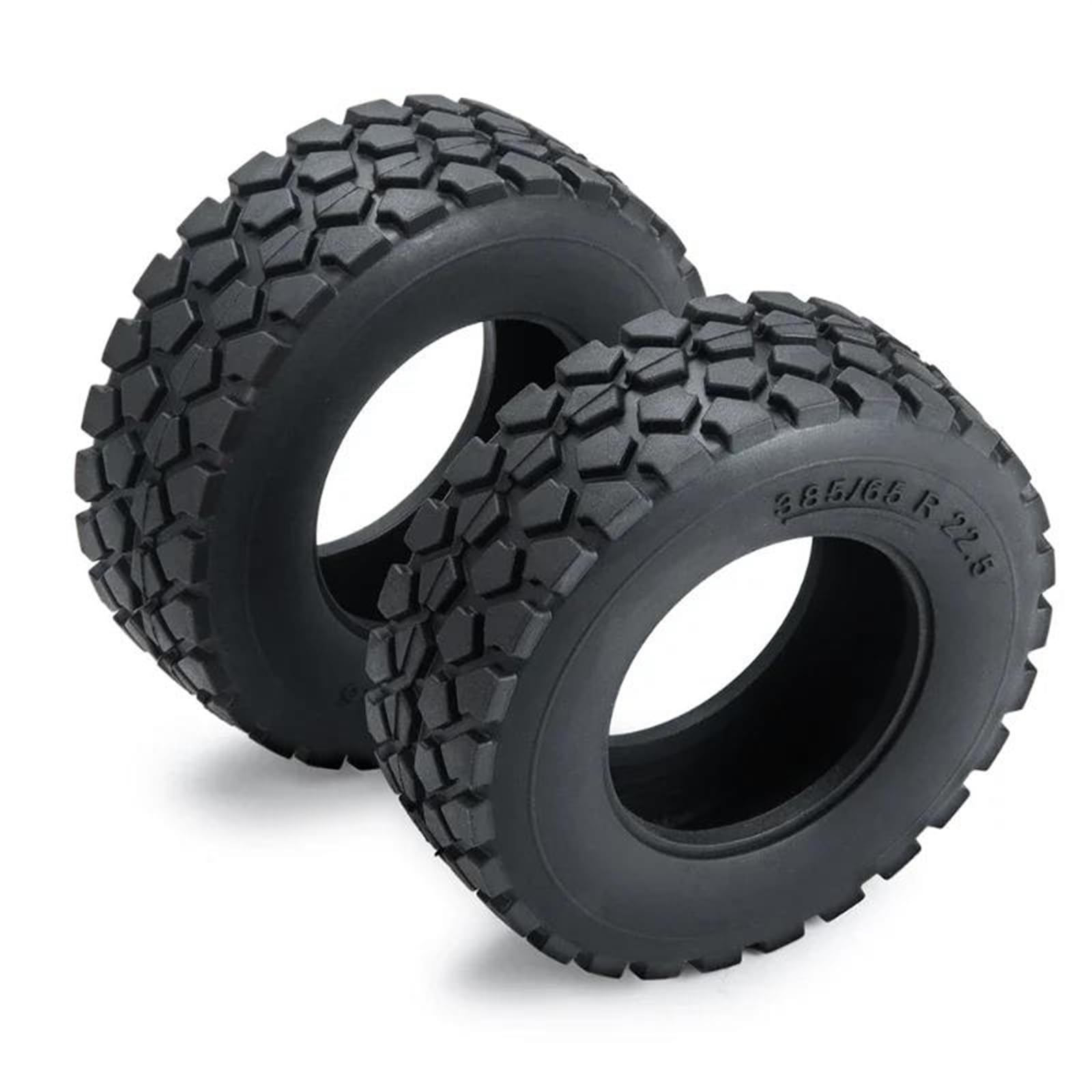 RC Neumáticos Rueda Compatible con Tamiya Neumáticos De Goma para Ruedas, Neumáticos De 84x30mm para Cubos De Llanta De Rueda 1/14, Remolque De Tractor De Control Remoto, Remolque De Carga