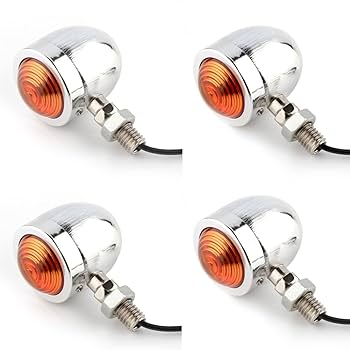 Amazon | PIENSE バイク バイク用 ウィンカー 4個セット 1台分