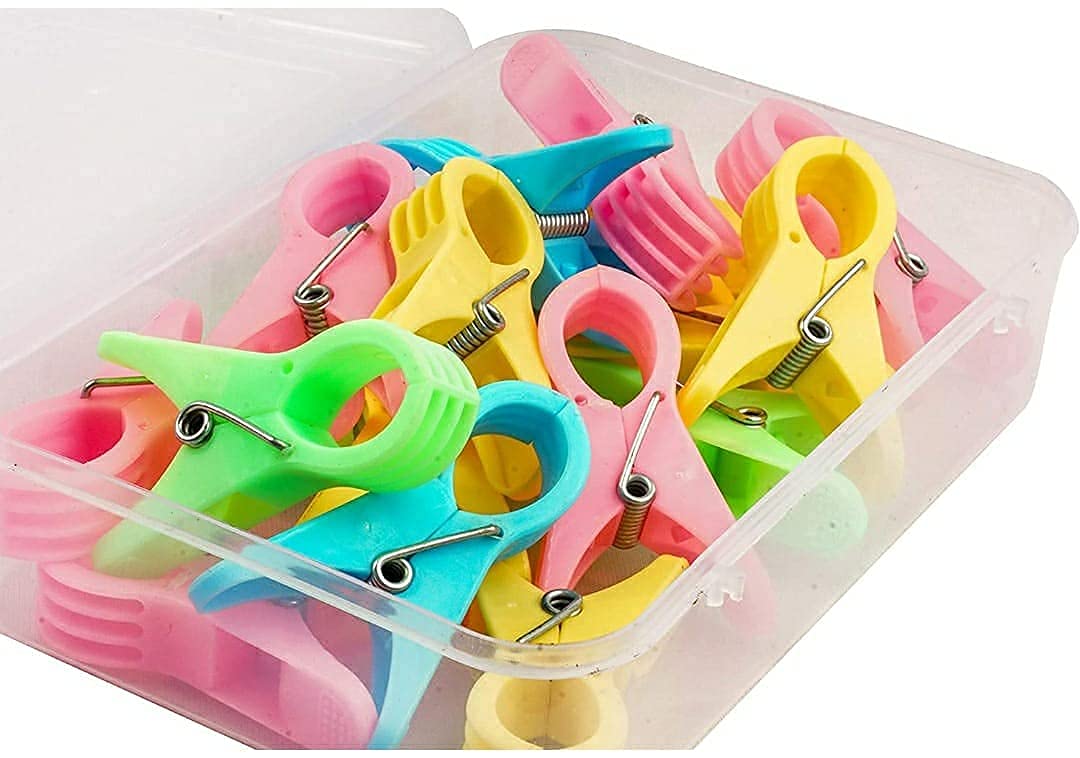 Laxvila India Plastic Heavy Quality Cloth Hanging Clips Heavy Duty Rust Cloth Peg Clothes Clip Non-Slip Cloth Drying Pins Pegs for Hanger Rods Ropes Drying Clothes (Multicolor) (2 Dozen = 24 Pcs) (B0B86NQ4WD) Amazon Price History, Amazon Price Tracker