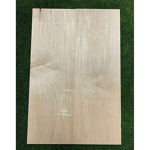 Miniatura 6 de Exotic Wood Zone  África Padauk Guitarra EléctricaBajo Musical Luthier Tonewood Cuerpo Blanks  21" x 14" x 1-34" - Pegado cepillado (3 piezas)