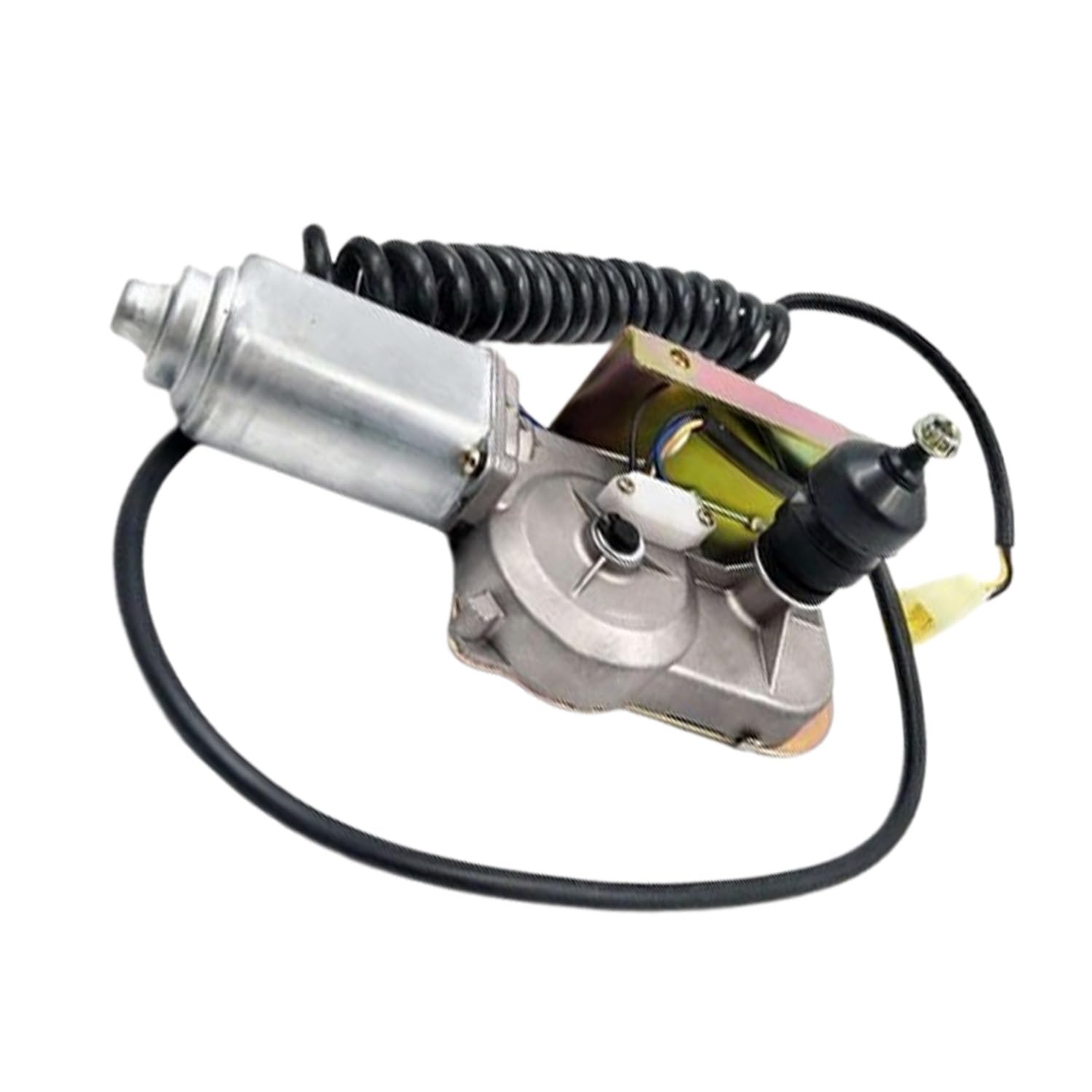 12V Wiper Motor 53800005A Compatible with Doosan Excavator DX15 DX18 DH55 DH60-7SOLAR S015PLUS S018-VT S035 S030PLUS Compatible with Daewoo Excavator