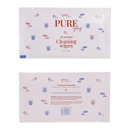 Miniatura 3 de Paquete de alfombrillas de juego y toallitas de limpieza para bebés Yay Mats