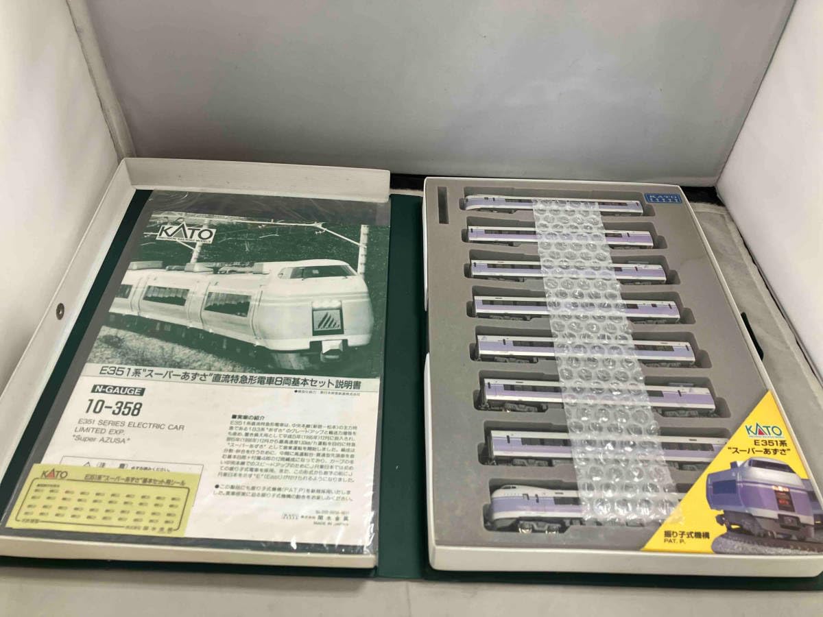 ＫＡＴＯ　Ｎゲージ１０ー３５８　Ｅ３５１系スーパーあずさ基本セット８両セット Amazon | KATO Nゲージ E351系 スーパーあずさ 8両基本セット 10
