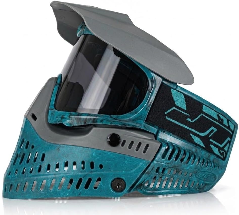JT Spectra Proflex LE Ice Goggle Mask w/PBB Barrel Plug - Marble X-Factor Edition w/Smoke Lens