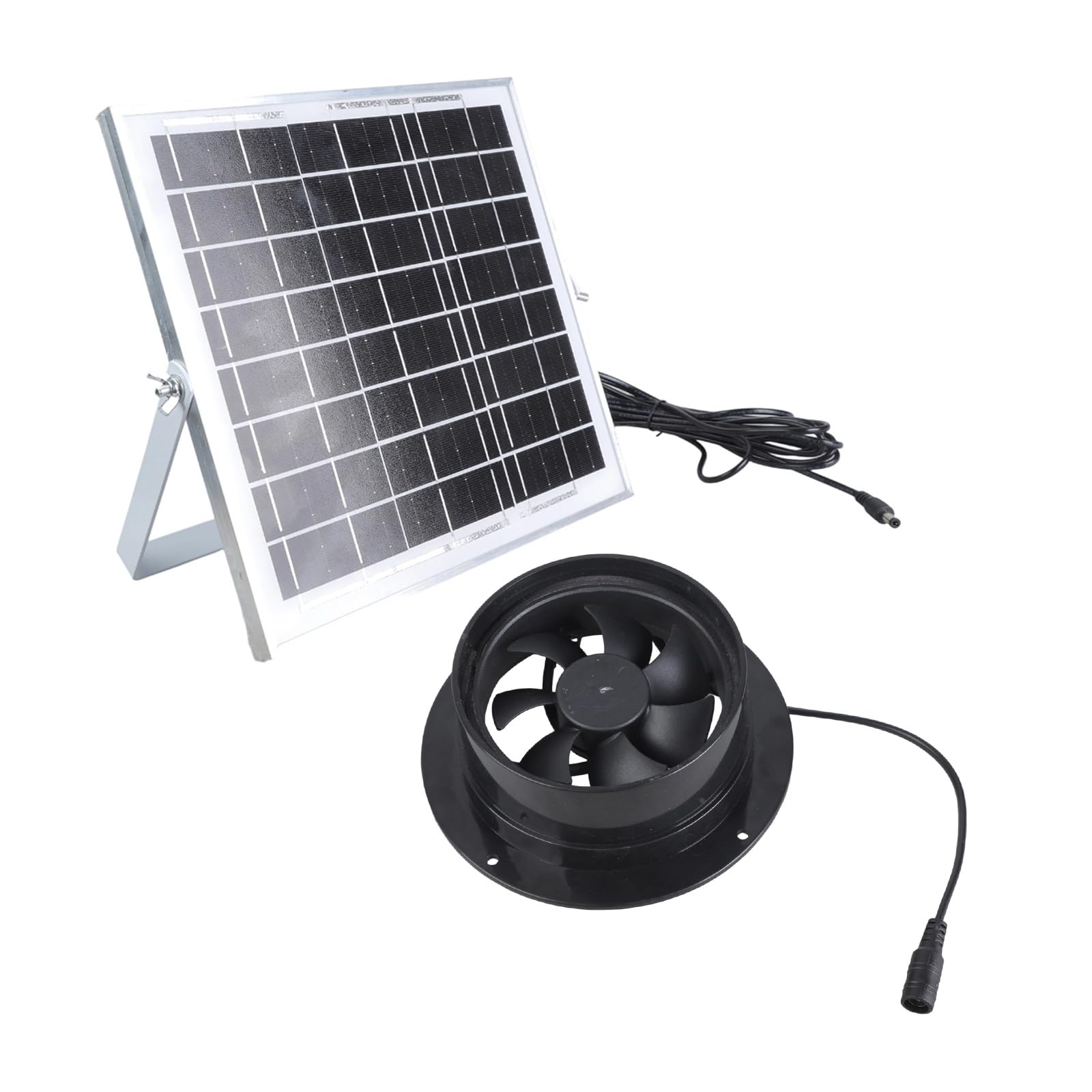 Buxuaaaa Multicolor Renewable Power Ventilation Structure 8W Solar Fan For Inside Ventilation Management Solar Exhaust Fan For Shed