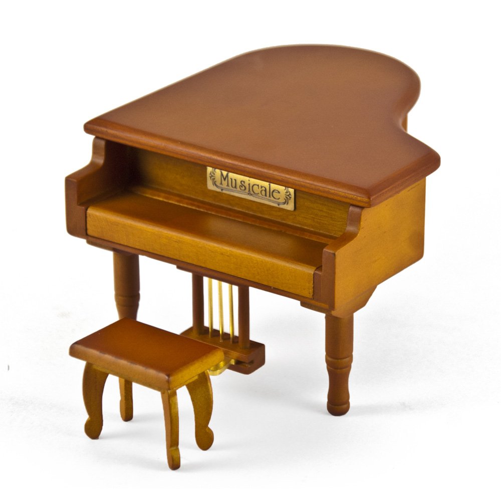 Amazon.com - MusicBoxAttic Incredible Wood Tone Miniature Replica