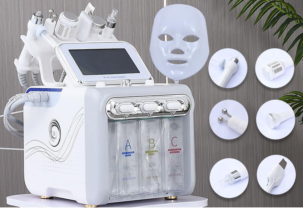 REEOOH Facial Care Machine with various attachments
