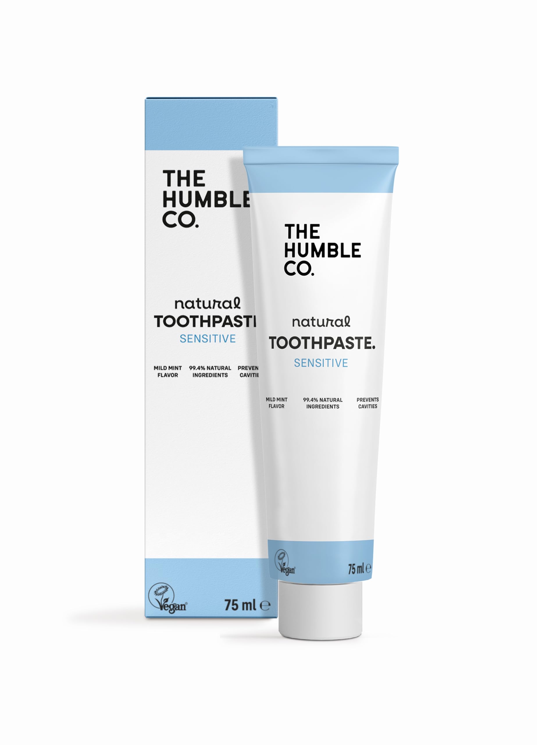 Humble Toothpaste Adult Sensitive 75 ML Hassas Dişler için Diş Macunu 75 ML (TAVSİYE YAŞ 12+)