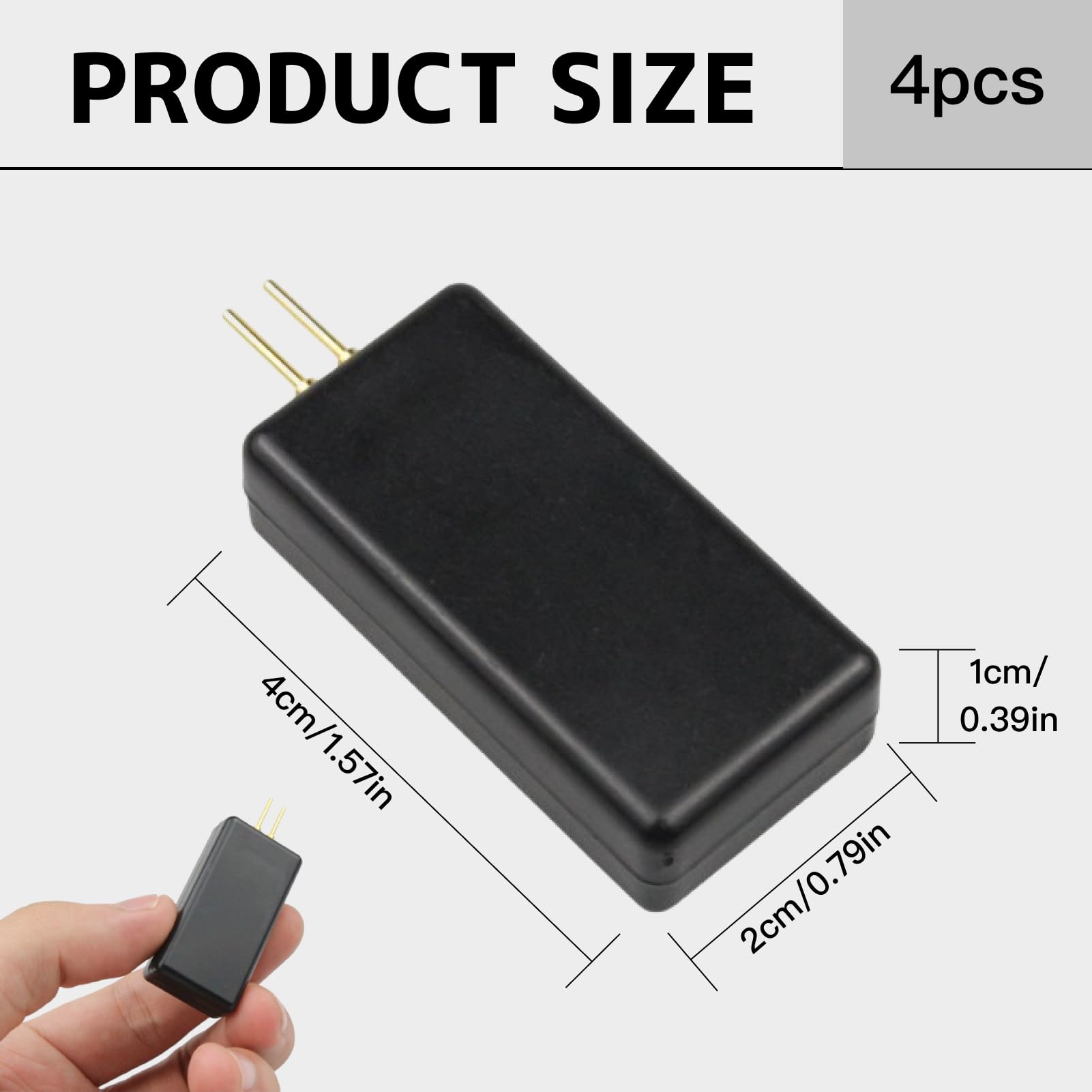 Mobestech Kit De 4 Résistances De Dérivation En Plastique ABS