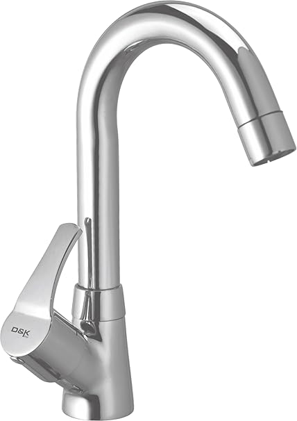 D&K CP Sink Cock Floor Mounted/Sink Cock/Kitchen Cock/Kitchen taps/Swan Neck Sink Cock/