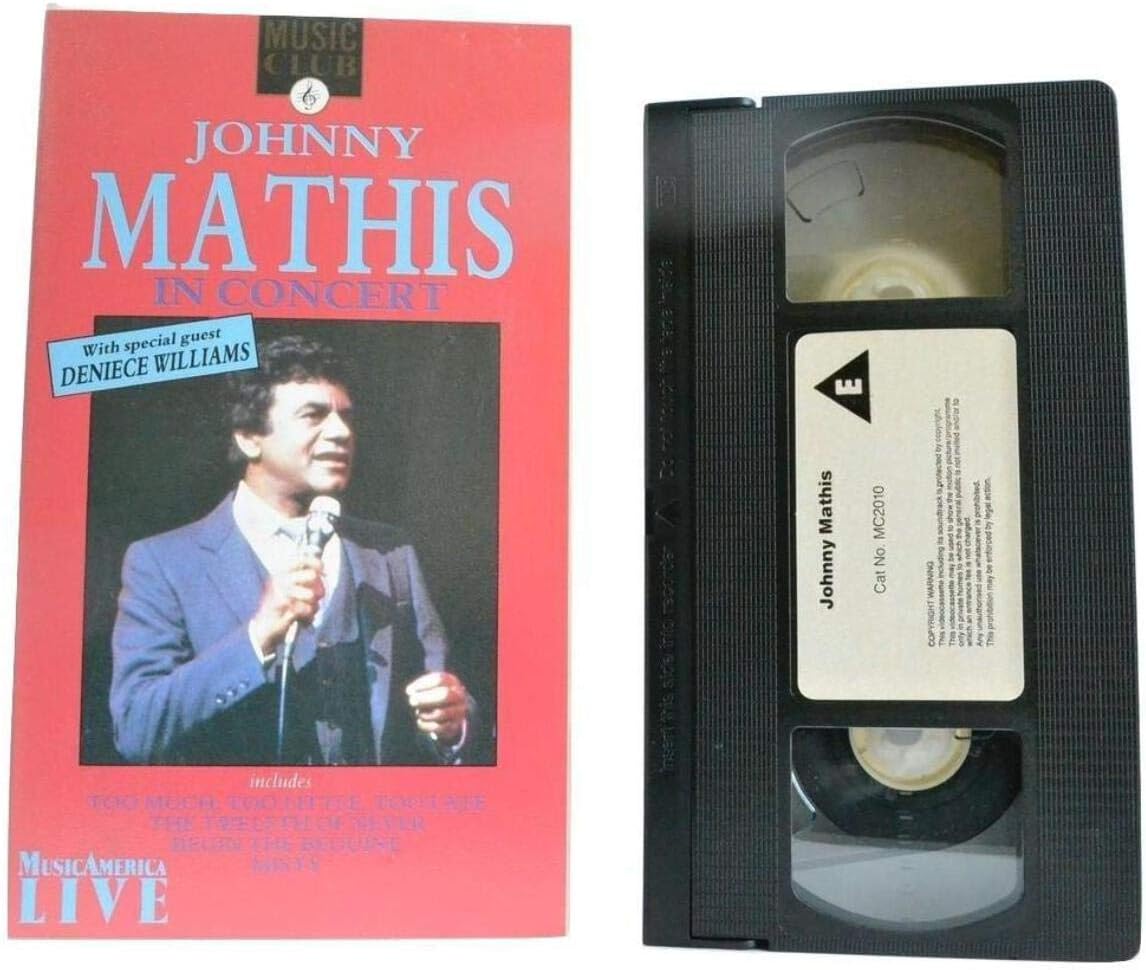 Johnny Mathis-in Concert [VHS]: Amazon.fr: DVD et Blu-ray