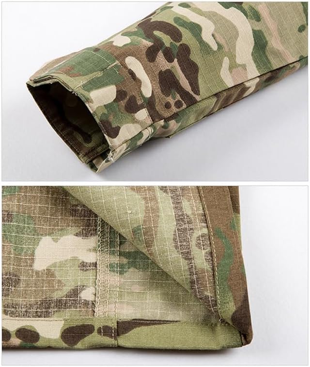 Outdoor Sports Airsoft Hunting Shooting Battle Uniform Combat BDU Clothing Tactical Camouflage US Child Kid Set - WL - XL