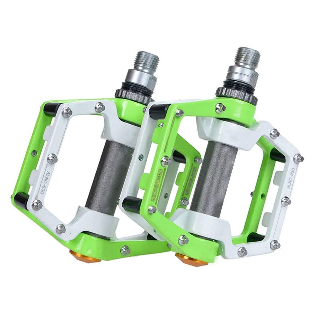 Pédales de Vélo 9/16 Pouces Antiskid à Roulement Choc CNC
