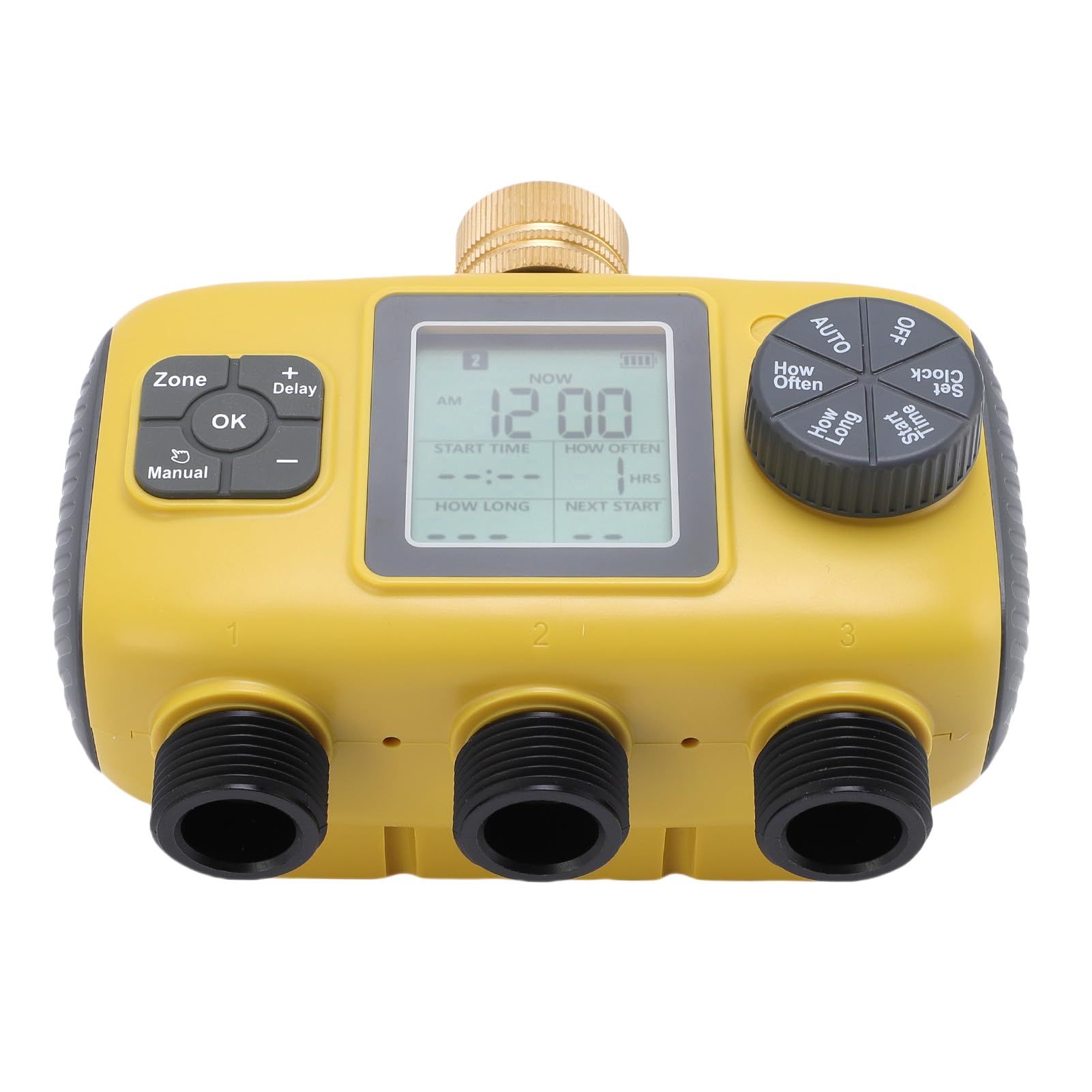 Timer tubo programmabile digitale con funzione di temporizzazione intelligente per irrigazione da giardino all'aperto
