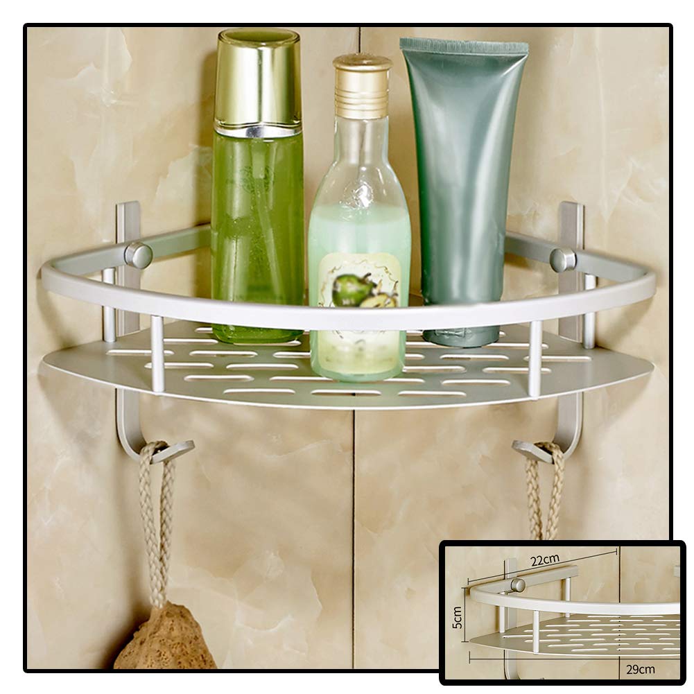 Towel Rack The Wall Mounts Mounted Self Adhesive Organiser Shower Not Take Up Space Storage Rail Shower Corner