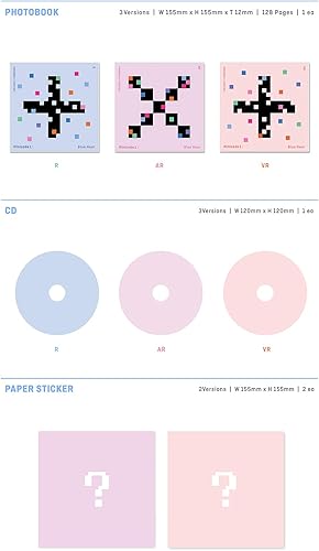 Miniatura 3 de TXT - minisode1 Álbum Blue Hour+Póster plegado+Juego de tarjetas fotográficas adicionales (VR ver.)