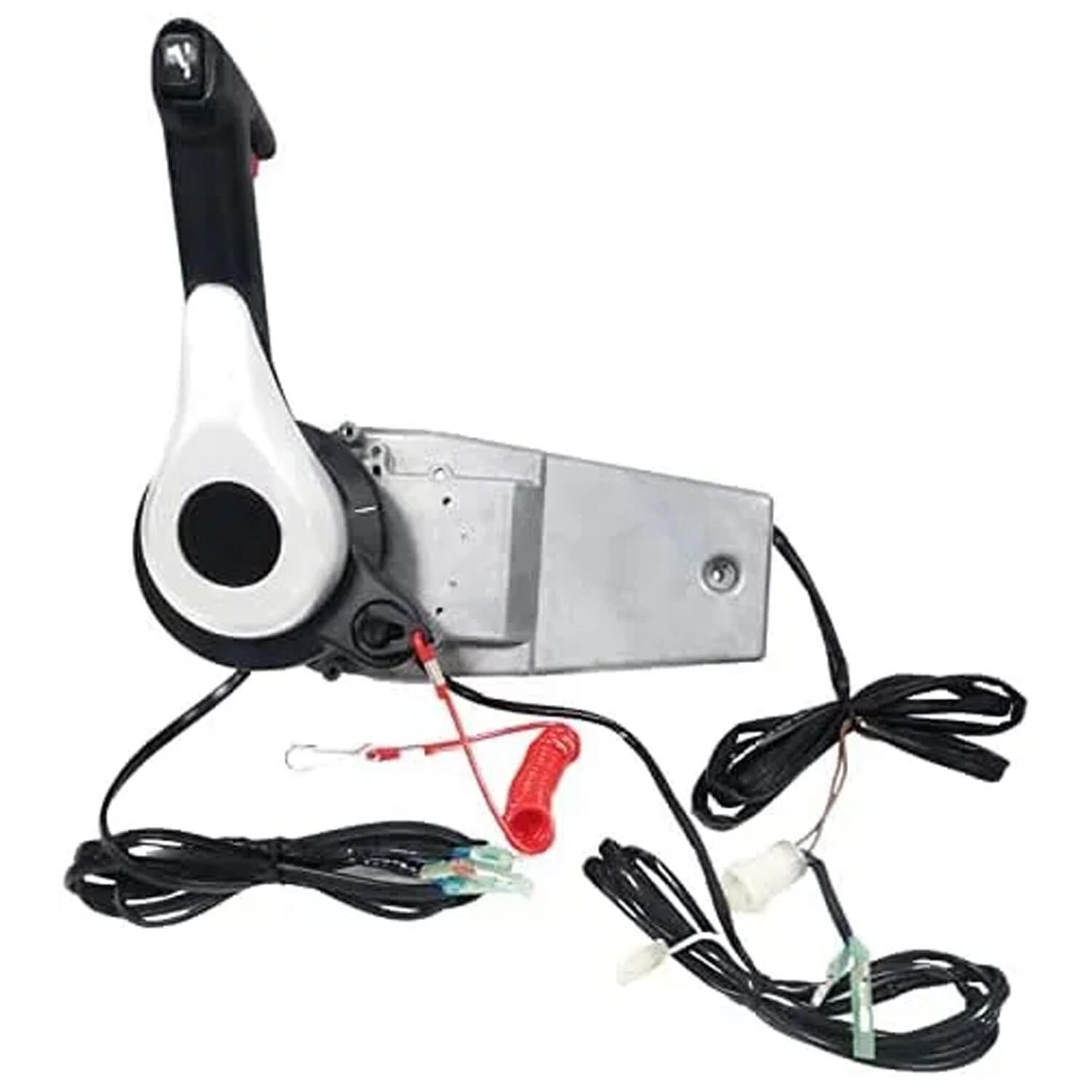 Neeseelily Remote Control Box 6X3-48206-02-00 6X3482060200 Compatible with Yamaha Flush Mount Concealed Outboard 6X3