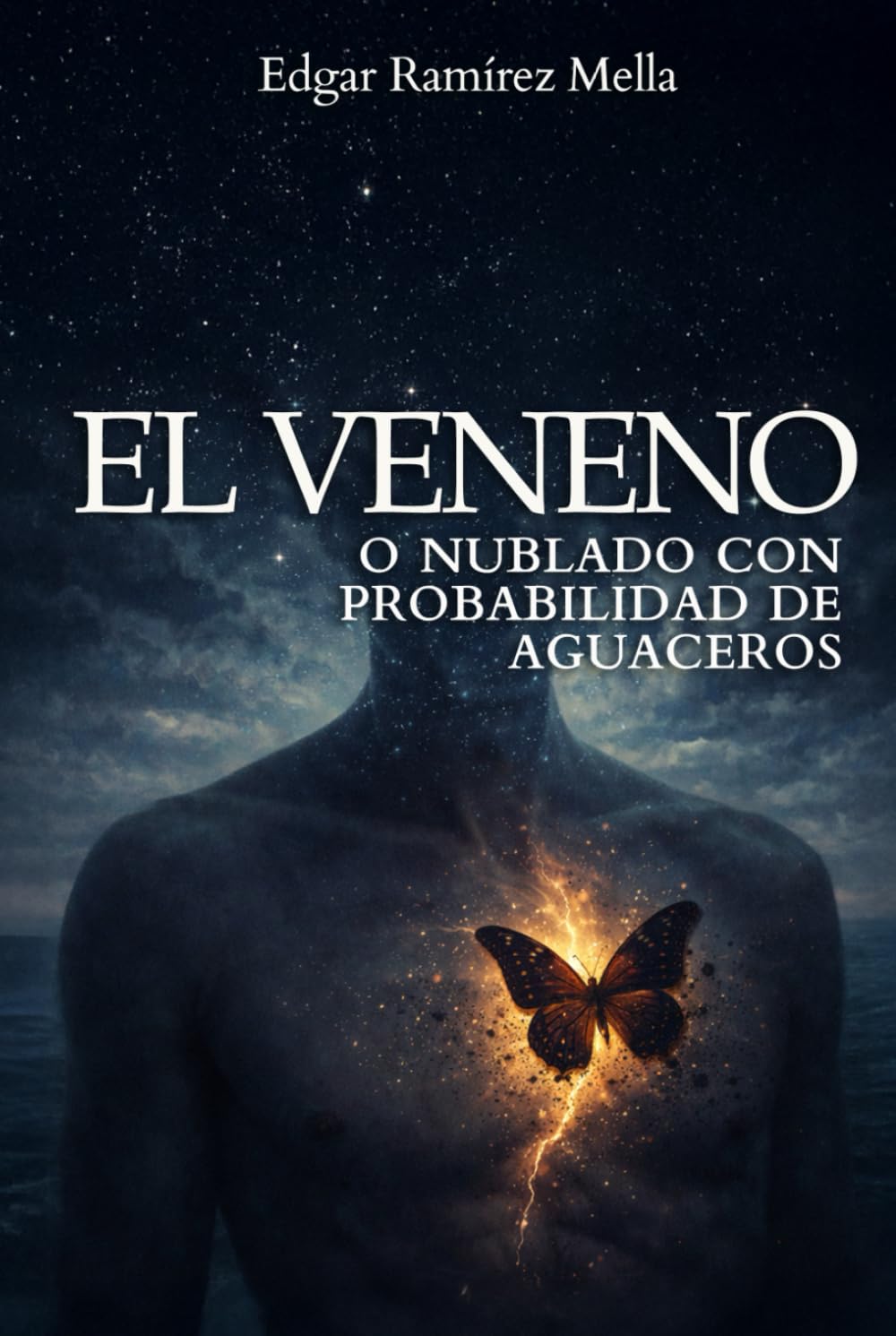 El veneno o nublado con probabilidad de aguaceros