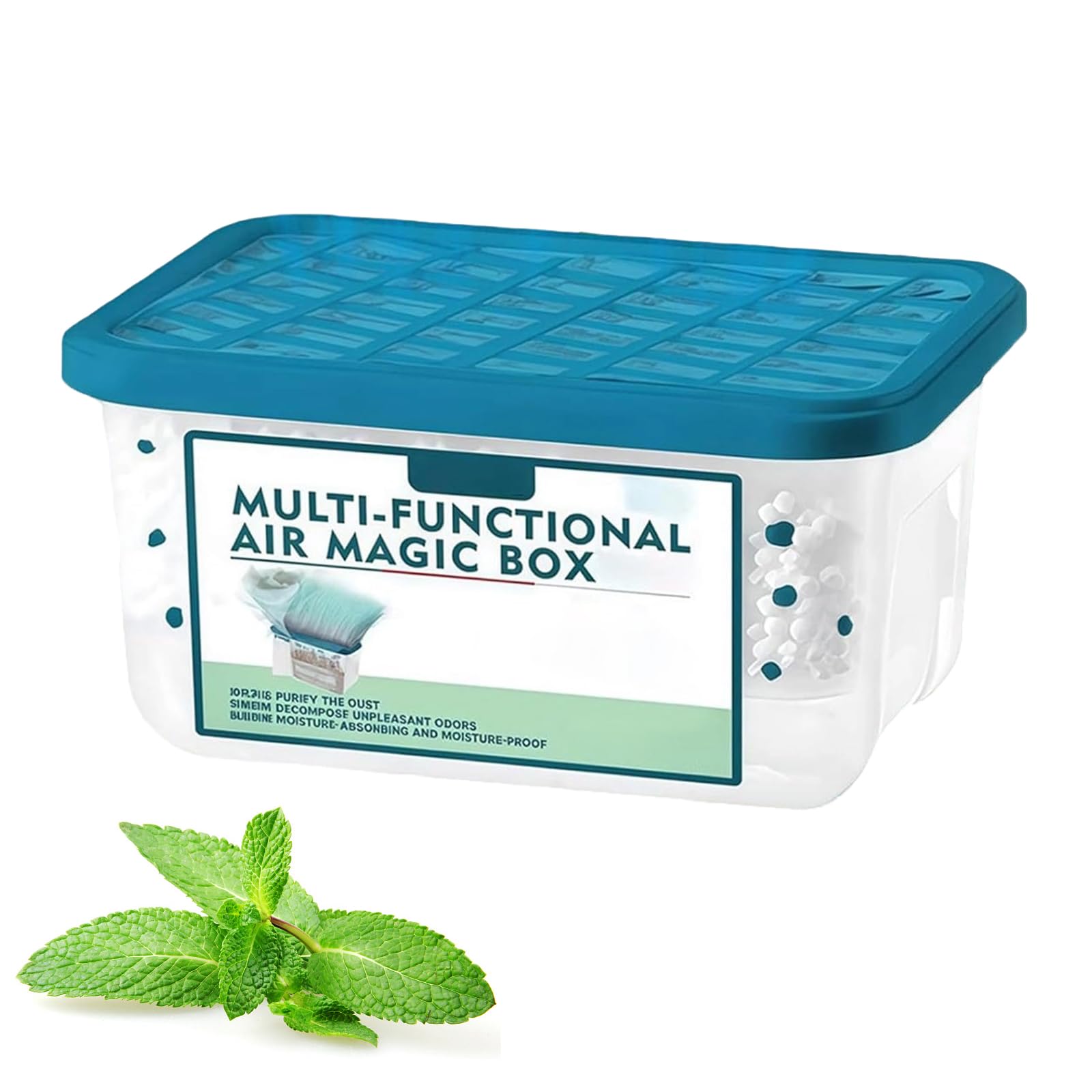 Caja mágica para eliminar el polvo en interiores, caja mágica multifuncional para purificación de aire, recolección automática de polvo y fórmula de extracto de plantas, frescura duradera para el — view 11