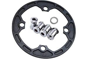 Protective MTB Crank Set Chainring Bash Guard for 30T to 42T Chain Rings