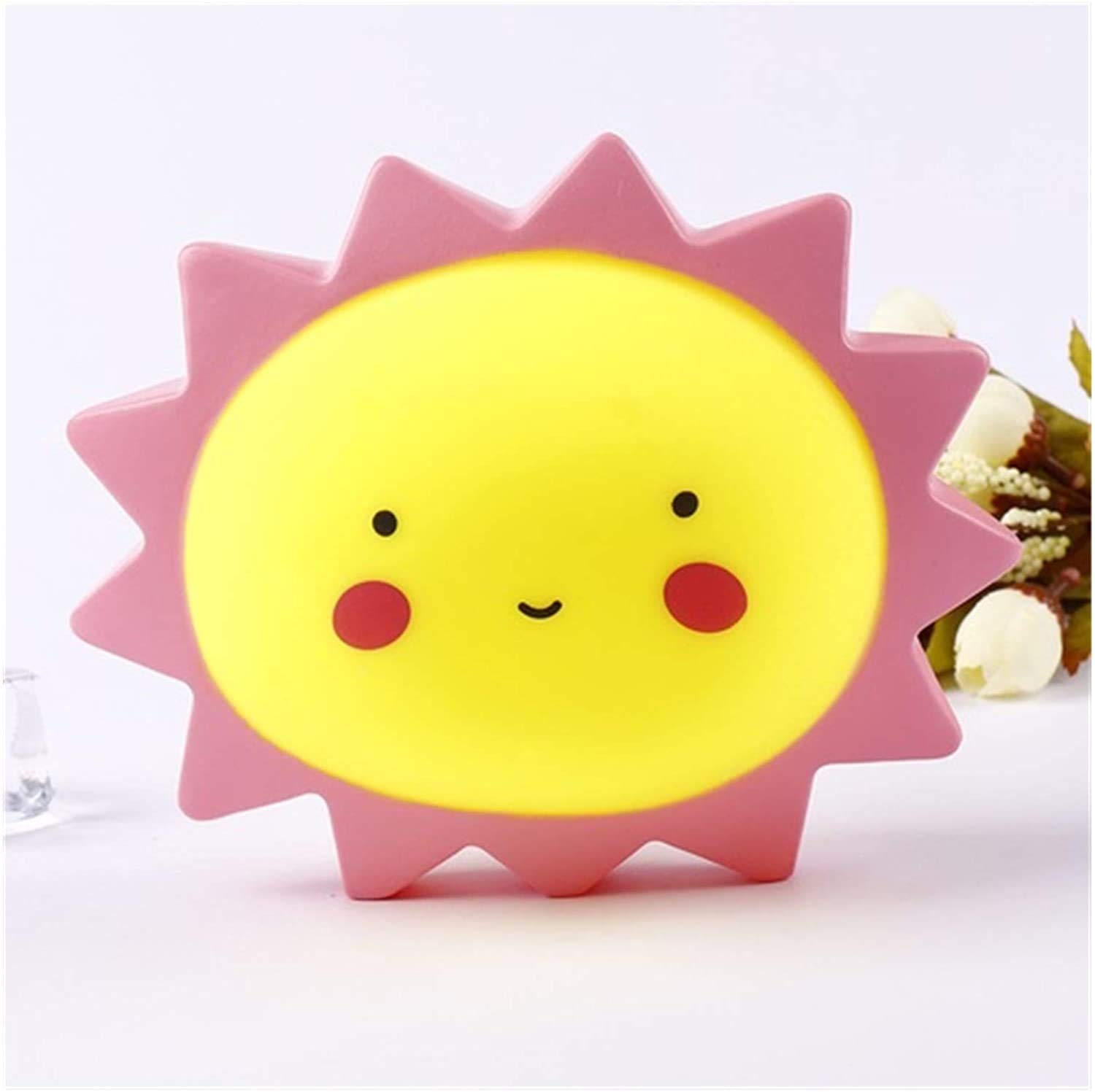 Simpatiche luci notturne in silicone Lampada da camera da letto per