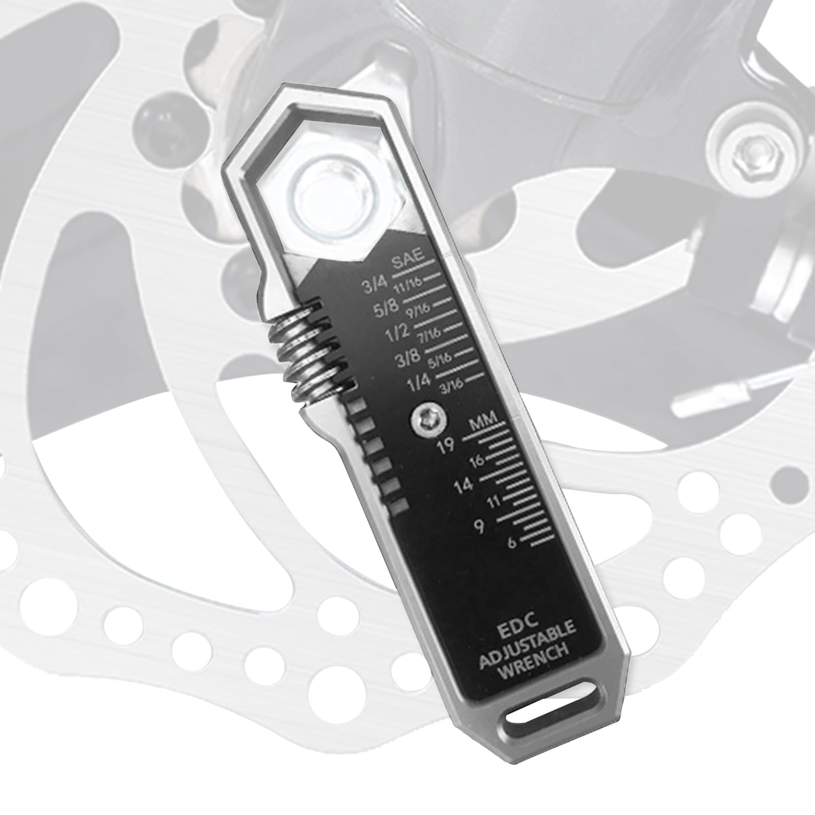 Genérico Clé réglable multi-outils en acier inoxydable, mini multiple