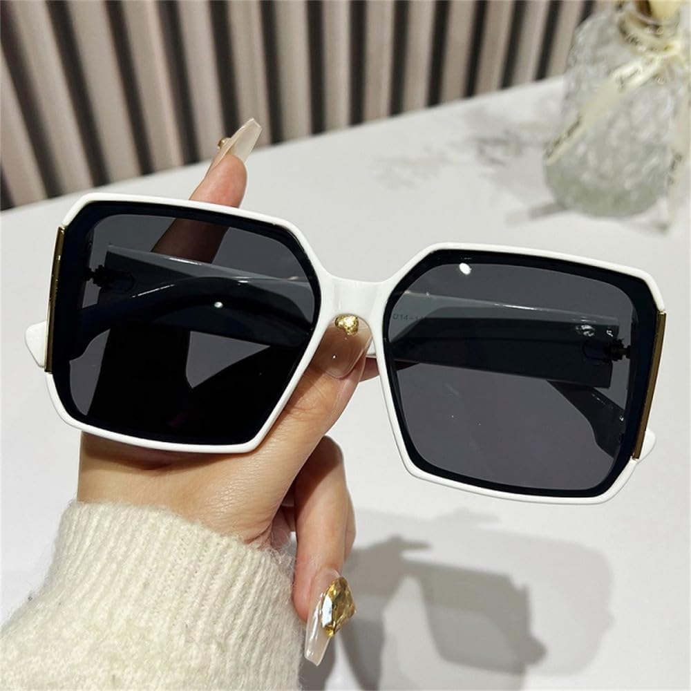 Sunglasses Women Men PC Gradients Lens Frame Eyewear UV400