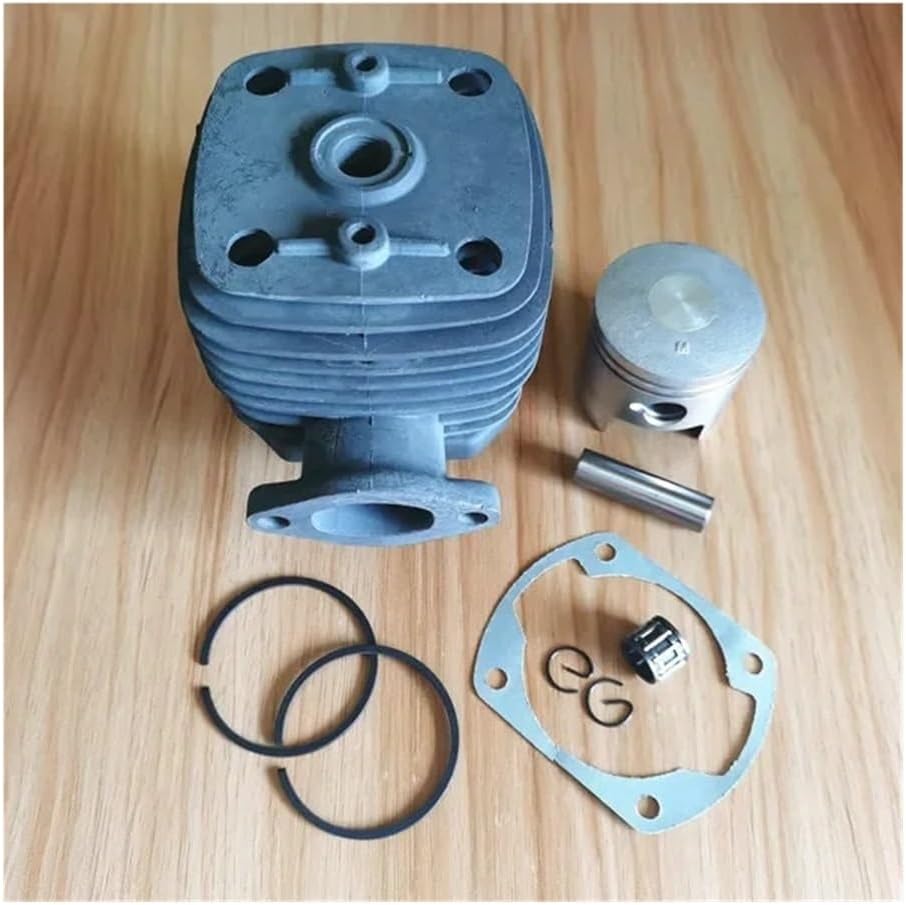 Cylinder Piston Kit with Gasket Bearing 50mm for EC208 EC12 1E50FW Engine Zylinder Piston Ring Pin Clip