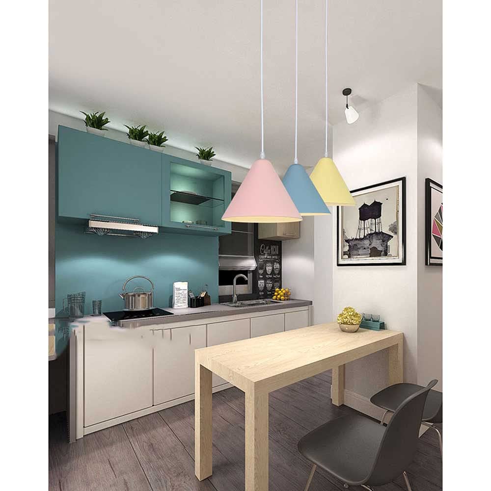 Lámpara de araña nórdica para bar de restaurante, lámpara de noche sencilla, lámpara colgante para mesa de comedor, lámpara de araña pequeña moderna, lámpara colgante de estilo industrial con persona